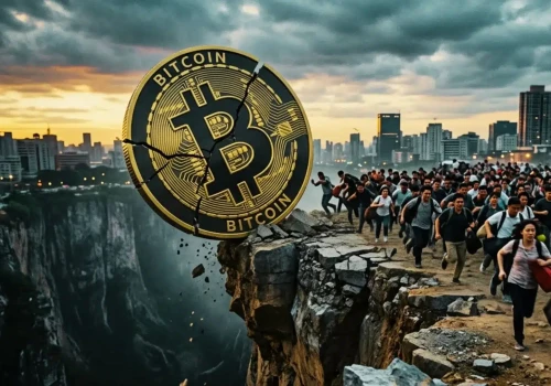 Bitcoin pod presją. Ważny wskaźnik ujawnia niepokojący trend