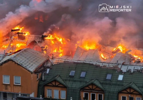 Prokuratura zakończyła śledztwo w sprawie pożaru budynku w Ząbkach. Sprawę umorzono. Straty na ponad 27 mln złotych