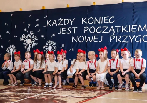 Pożegnali Przedszkole Kubuś Puchatek w Strzałkowie