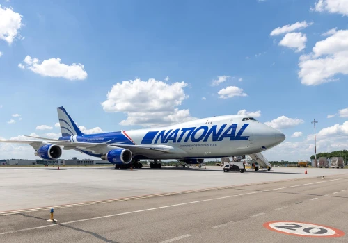 Port Lotniczy Rzeszów-Jasionka. Boeing 747 National Airlines z ładunkiem Cargo