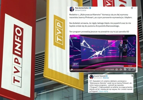 Hit! Pracownik neo-TVP znów źle wymówił nazwisko dziennikarki
