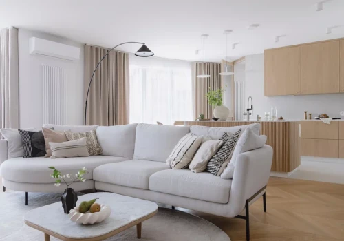 Japandi w krakowskim apartamencie. 140 m² spokoju plus bonus dla kota