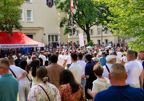 Uroczysta promocja w Szkole Aspirantów PSP w Krakowie
