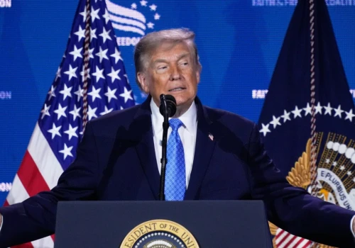 Trump po prawyborach w Nowym Jorku. 