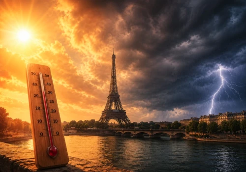Upały we Francji: Météo-France zapowiada koniec czerwonych alertów, ale ostrzega przed burzami