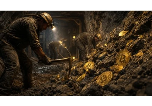 Górnicy Bitcoina walczą o rentowność.