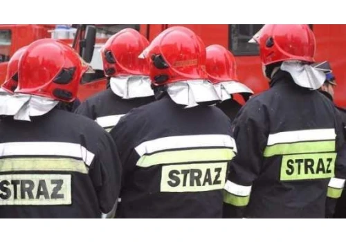 Pożar stodoły w Binczarowej