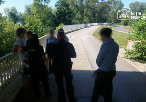 Weszli na filary Mostu Gdańskiego i zostali ujęci przez SOK