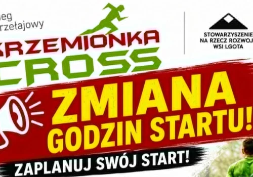 Jutro startuje Krzemionka Cross! Zmiana godzin startu!