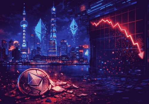 Ethereum i Bitcoin pod kreską. Rynek spodziewa się dalszych spadków