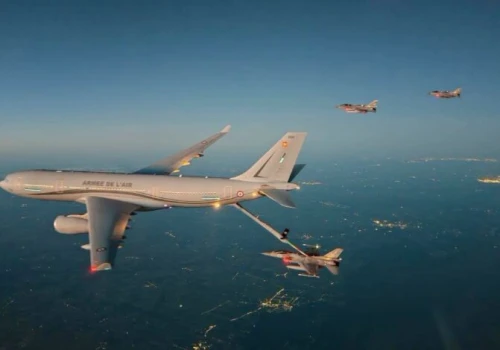MON: polscy piloci F-16 doskonalili swoje umiejętności tankowania w powietrzu
