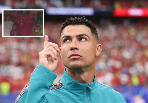 Kamery ją wypatrzyły. Co za wsparcie dla Cristiano Ronaldo