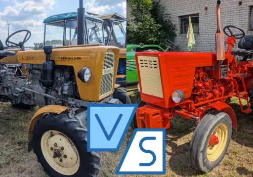 Ursus C-330 kontra Władymirec T-25. Pojedynek na spalanie
