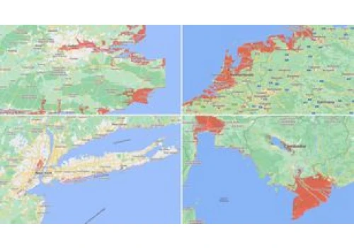 Pokazali mapę z 2100 r. Tych państw już na niej nie ma
