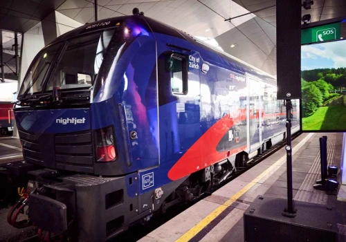 NightJet nowej generacji na trasie Zurych – Wiedeń
