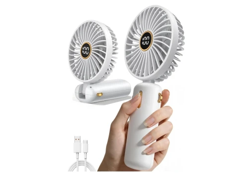 Mini wentylator przenośny USB do ręki, biura i podróży