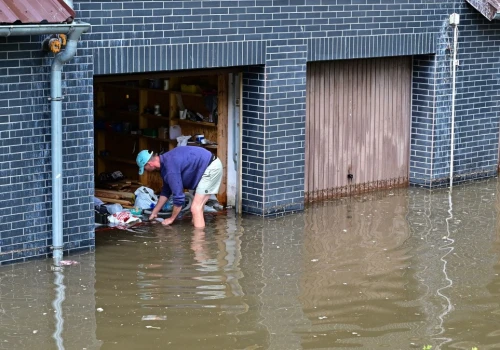 Burzowy chaos nad Polską. Gwałtowne ulewy nawiedziły część kraju