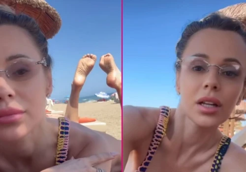 Doda pręży się na plaży i chwali sukcesem. Mało zostawiła wyobraźni