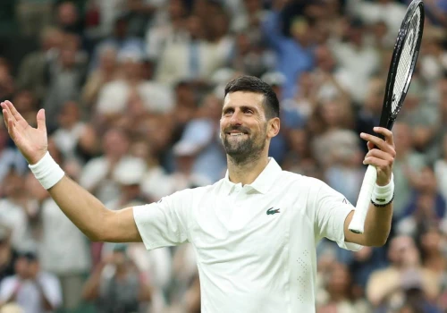 To nie był łatwy mecz. Problemy Djokovicia w pierwszej rundzie Wimbledonu