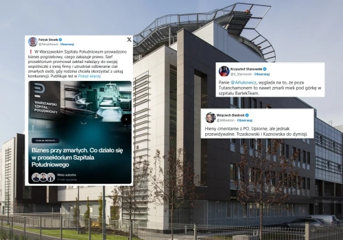 Nowa afera w Szpitalu Południowym! Biznes na zmarłych?