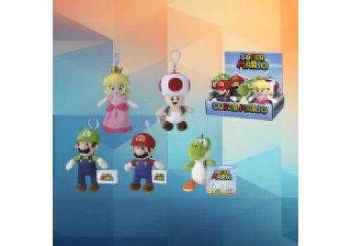 Licencjonowana maskotka – brelok Simba Super Mario (losowa postać) za 25,99 zł w Amazon PL