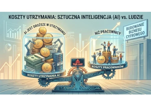 Koszty sztucznej inteligencji przewyższają koszty wynagrodzeń pracowników
