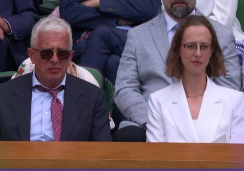 Nie każdy może tam usiąść. Pojawili się na meczu Świątek