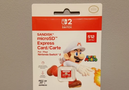 Sandisk microSD Express 512GB - karta, która zmienia zasady gry na Switch 2
