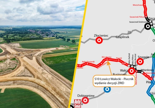GDDKiA pokazała, co się dzieje na budowie S10. 100 km nowej drogi ekspresowej