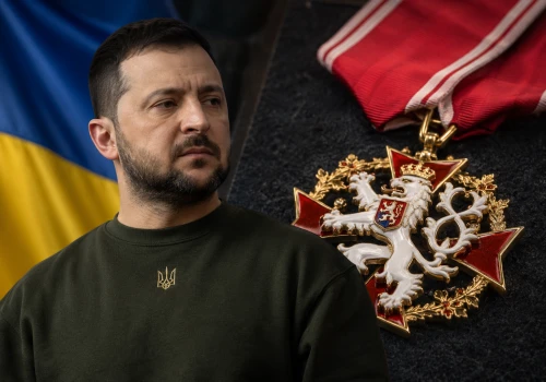 Czesi chcą odebrać Zełenskiemu odznaczenie