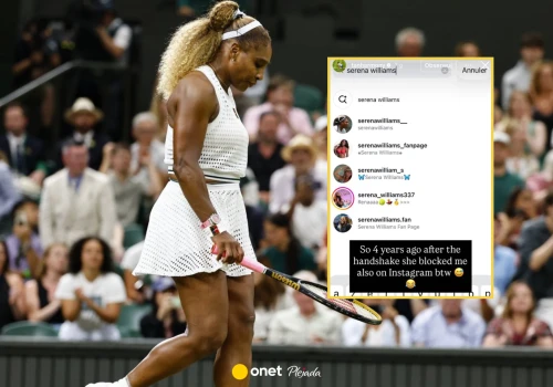 Tak Serena Williams potraktowała swoją pogromczynię. 