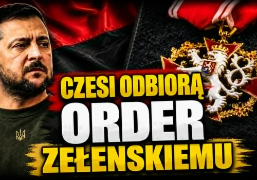 Rusza lawina? Czesi chcą odebrać order Zełenskiemu! P. Holocher i R. Patlewicz NA ŻYWO
