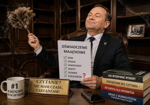Pokażcie nam jedno oświadczenie majątkowe z wpisanym księgozbiorem. Poczekamy