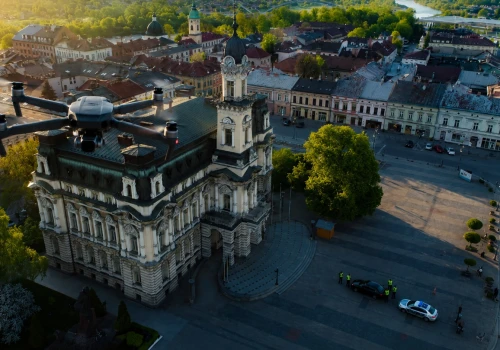 Dron operacyjny nad Nowym Sączem! Posypały się mandaty