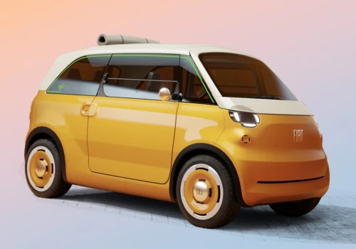 Oto Fiat Multiplina, wnuczka Fiata 600 Multipla zbudowana na bazie Fiata Topolino