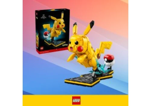 Rekordowo tanie LEGO Pokémon w Amazon FR. Zestaw Pikachu za 599 zł (zamiast 869,99 zł)!
