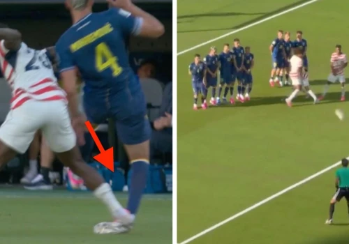 Najpierw czerwona kartka, potem taki gol. Co za odpowiedź USA!