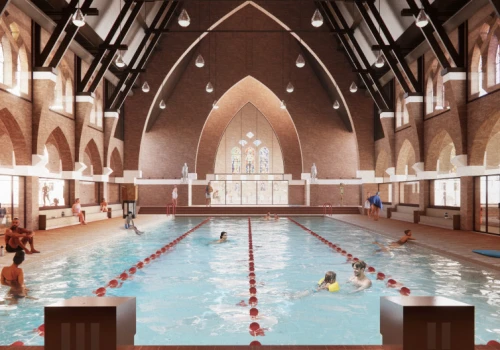 Kościół zamieniony w basen. Holenderski projekt „Holy Water” budzi kontrowersje