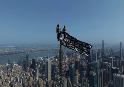 Zaręczyli się na szczycie Empire State Building. Chwilę później zostali aresztowani