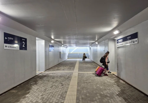 Nowe przejścia pod torami na stacjach Szczecin Dąbie i Szczecin Zdroje