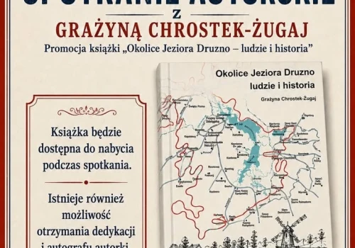 Spotkanie z autorką książki o jeziorze Druzno