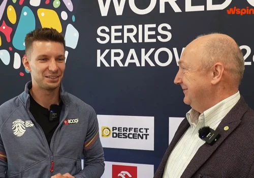 Mateusz Mirosław o treningu czasówek | World Climbing Series Kraków 2026