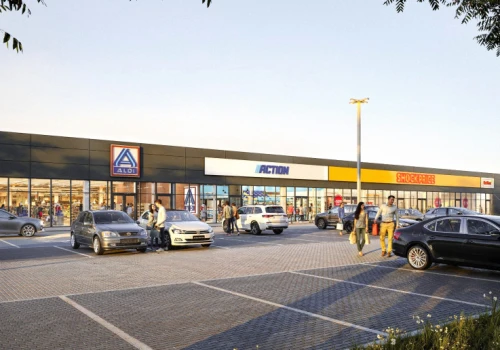 Nowy park handlowy otworzy się we wrześniu. ALDI, Action i Dr Max