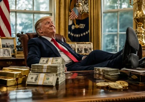 Truman miał emeryturę, Bush blind trust. Trump ma miliardy z urzędu
