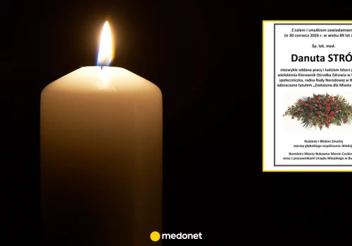 Nie żyje uwielbiana lekarka z Bukowna. 