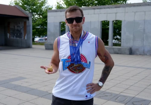 Paweł Nowak z pięcioma medalami Mistrzostw Europy w zośkę