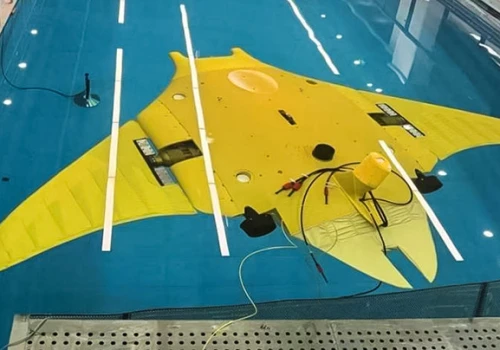 Głębinowy robot szybuje jak manta