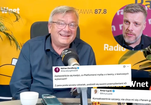 Poseł Łęcki z KO zachwala Nową Lewicę za posłuszeństwo, ale ostrzega przed komunistami z Partii Razem