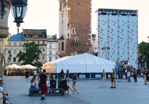 Wspinaczka na czas – kwalifikacje zawodów PŚ w Krakowie