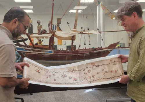 Przez dwa wieki piękna mapa z Indii leżała nierozpoznana w archiwum Royal Geographical Society